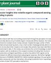 Our collaborative review article is now published in The Plant Journal